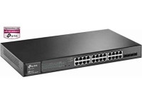 switch | 24 PoE+ Port @192W, w/ 4 SFP Slots | Smart Managed | Limited Lifetime Protection | Support L2/L3/L4 QoS, IGMP and LAG... 
