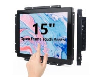 Senisway 15 Inch Open Frame Touchmonitor Surface is IP65 Waterproof 1024 x 768 @ 60Hz TFT LCD IK08 Industrial Open Frame Monitor... 