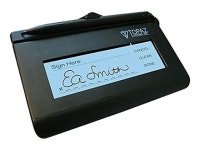 Topaz SignatureGem T-LBK462-HSB-R 1X5 Backlit LCD Signature Capture Pad USB Connection - Newegg.com