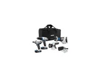 HART 20-Volt Cordless 4-Tool Combo Kit (2) 1.5Ah Lithium-Ion Batteries and 16-inch Storage Bag - Newegg.com