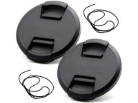 Lens Cap for Canon R6 R5 W/RF 24-105mm f/4-7.1 Lens, for Canon 90D 80D W/EF-S 18-55mm Lens, for Nikon D7500 W/Nikkor 18-140mm f... 