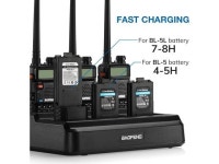 BAOFENG UV-5R Six Way Charger Multi Unit Charger Station for BF-F8HP UV-5R+ UV-5RE UV-5RTP UV-5X3 Walkie Talkie and Battery... 