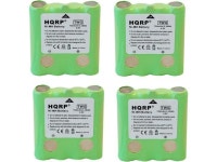 HQRP 4-Pack Battery Compatible with Cobra FA-BP FABP FRS100 FRS104 FRS105 FRS110 FRS115 PR4500W PR4500 FRS130 FRS132 FRS220... 