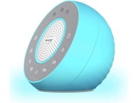 REACHER R2 White Noise Machine and Night Light with 31 Soothing Sounds, 0-100 Dimmable Color Changing Light, Sleep Timer for... 