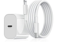 iPhone Fast Charger, [Apple MFi Certified] 20W Wall Charger Plug Block with USB C to Lightning Cable Cord 6ft, iPhone 14 Charging... 