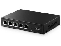 Binardat 5 Port 2.5G Switch, 5 x 2.5 Gigabit RJ-45 Base-T Ports, Metal Unmanaged Multi-Gigabit Desktop Ethernet Switch - Newegg.com