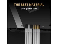 White PSU Extension Cable Kit,Custom Sleeved Power Supply Cable Mod for PC Build 16AWG 24Pin ATX /8 (4+4) Pin EPS CPU Cable /8 (6... 