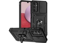 Case with Holder Stander Shockproof Case For Samsung Galaxy A14 5G (Black) - Newegg.com