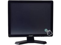 15 Touchscreen Monitor, LED TFT Touch Screen Display LED Monitor 1024x768 Resolution VGA for PC/POS Cashier Retail Restaurant... 