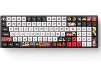 iQunix F97 Graffiti Diary Gaming Keyboard, 96% Layout 100 Keys 2.4G & Bluetooth 5.1 Wireless Hot Swappable Mechanical Keyboard... 