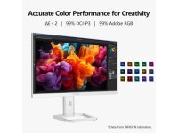 27 Mini LED 4K Monitor, HDR1000, 99% DCI-P3 99% sRGB, 1.07B Colors, IPS, USB-C, HDMI 2.1, DP, Speakers, Auto Brightness, Height... 