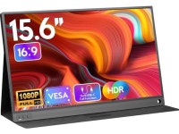 Portable Monitor 15.6 Inch Full HD Computer Display USB C Dual Monitor with Speaker, Gaming Monitor for PS3 PS4 Xbox Nintendo... 