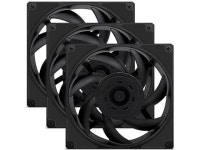 120mm Triple-Pack Premium Magnetic Levitation High-Performance 4-Pin PWM 12025 PC Computer Case Fan 600-3000RPM Black - Newegg.com