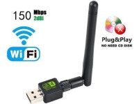 JAENFONG WiFi Adapter Ralink Wi-Fi Antenna Lan Ethernet 150M 2dB PC WiFi Dongle Wireless Notework Card Wi Fi Receiver - Newegg.com