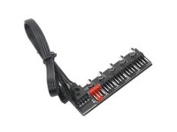 5 Port PC Fan Hub Splitter Speed Controller Adapter for 4 Pin... ca 5 Port PC Fan Hub Splitter Speed Controller Adapter for 4 Pin... 