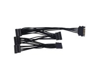 Ruths sister 4Pin IDE 1 To 5 SATA 15Pin Hard Drive Power Supply Splitter Cable For DIY PC Sever 18AWG 4-Pin To 15-Pin Power... 