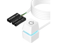 Adapter Cable 65 inch External PC Power Button ATX Desktop Computer Case Motherboard Switch On Off Power SW Cables White - Newegg.com