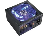 Shark Technology LED Series 600W Quiet 120mm Blue LED Fan 24pin ATX AMD/Intel Haswell PC Power Supply Unit Retail Box with 5 Feet... 