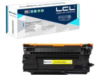 LCL Remanufactured for HP 655A CF452A (1-pack, Yellow) Toner Cartridge for HP Color LaserJet Enterprise M681f, MFP M681z, MFP... 