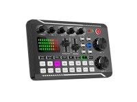 F998 Bluetooth-Compatible Sound Card with BM800 USB Microphone Set professional Studio Record Phone Computer Voice Mixing(Sound... 