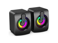 Computer Speakers, Gaming Speaker for PC, Stereo 2.0 USB... Mini Multimedia Speakers for PC, Laptop, Tablet, Cellphone - Newegg.com