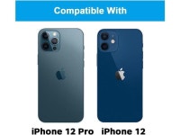 Privacy Screen Protector for iPhone 12 Pro/iPhone 12, Anti-Spy 9H Tempered Glass with Installation Frame, Anti-Peep Screen Cover... 