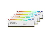 Kingston 64GB 5200MT/s DDR5 CL40 DIMM (Kit of 4) FURY Beast White RGB XMP - Newegg.ca Kingston 64GB 5200MT/s DDR5 CL40 DIMM (Kit... 