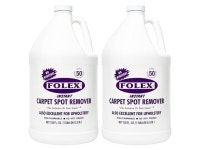 2 Pack Folex Instant Carpet Spot Remover Gallon Refill Carpet Cleaner - 128 oz - Removes Pet Accidents, Grease, Red Wine and More... 