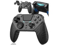 Gamepad Controller For PS4 Elite/Slim/Pro Console For Dualshock 4 Gamepad With Programmable Back Button Support PC Black - Newegg.com