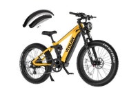 1000W Motor, 35Mph, 52V 20Ah Sam-Sung Battery, Full Suspension EBike, 26 Electric Mountain Bike Fat Tire, 8-Speed Yellow - Newegg.com