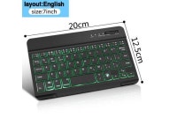 Ipad Wireless Keyboard Bluetooth Keyboard And Mouse Mini Keyboards Tablet Backlit Keyboard For Phone Ipad Pro 12 - 7 inch EN... 