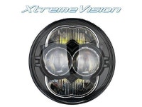 DOT Approved - Hi/Lo & DRL - Black - Fits H5006, H5001, 4000, 4040, 5506, H5006LL, and H5009 Sealed Beam Headlight - Newegg.com