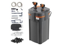 VEVOR Aquarium Filter 396GPH, 4-Stage Canister Filter 120 Gallon, Ultra-Quiet Internal Aquarium Filter with UV Protection... 