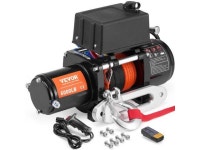VEVOR Electric Winch for Truck 6000 lb Synthetic Rope Waterproof Remote Control - Newegg.com VEVOR  Electric Winch for Truck 6000... 