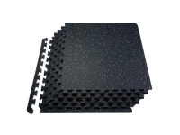 Workout Floor Mats with 24 sq.ft Coverage, Waterproof Exercise Puzzle Flooring for Gym, Home, Garage, Basement, Bl - Newegg.com