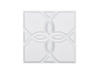 VEVOR 3D Wall Panels 33-Pack 11.81 x 11.81 PVC 32 Sq.Ft Coverage Floral Matte White - Newegg.com