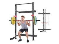 Training Workout Equipment with Landmine Holder, Adjustable J-Hooks & Pull-Up Bar for Home Gym, 1000LBS Capacity - Newegg.com