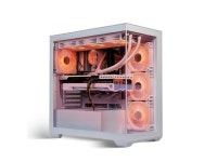 SEJISHI Gaming PC RX 7800XT 16G D6 256bit, AMD Ryzen7 5700X 3.4GHz,32GB DDR4 3200MHz,NVME M.2 1TB,360 iquid-Cooled,Full View... 