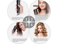 LESCOLTON LS-H1026 Get Perfect Curls Effortlessly with Our Automatic Hair Curler Wand - 4 Temps, 1 Rotating Barrel, Ceramic... 