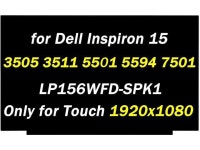 NUOLAISUN Replacement for Dell Inspiron 15 3505 3511 5501 5594 7501 LP156WFD-SPK1 LP156WFD (SP)(K1) B156hak02.3 1920x1080 40 Pin... 