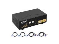 HDMI 2 in 2 Out with Audio Microphone Output and USB 2.0 Hub, PC Monitor Keyboard Mouse Switcher 4K@30MHz CKL-922HUA - Newegg.com