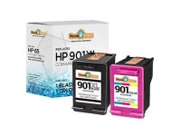 Houseoftoners Remanufactured Replacement for HP901XL Officejet (4500, J4535, J4580, J4680c, J4500, J4585, J4624, J4524, J4540... 