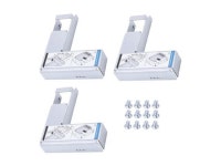 Pack-3 2.5 9W8C4 Y004G SSD Adapter Bracket for DELL 3.5 F238F G302D X968D F9541 SAS SATA Hard Drive Caddy Tray Enclosure with... 