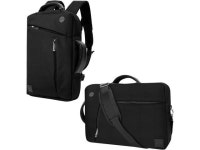 Vangoddy LAPLEA043 Black Messenger Breifcase Backpack 3 in 1 for 17.3 Laptop - Newegg.ca Vangoddy LAPLEA043 Black Messenger... 