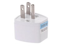 Universal UK EU AU to US 3PINS AC Power Socket Plug Travel Electrical Charger Ad - Newegg.com
