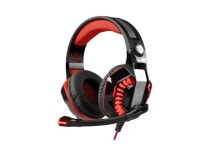 KOTION EACH G2000 High Quality 50mm Drive Wired Game Headset with Microphone for PC PC Headphones Stereo Bass LED Light and Noise... 