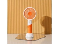 Handheld small fans desktop portable sports outdoor rechargeable fans Orange - Newegg.com