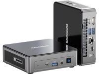GEEKOM Mini PC Mini Air12, Intel 12th Gen Alder Lake N100 (up to 3.4GHz), 16GB DDR5 RAM 512GB PCIe M.2 SSD, Home/Business Mini... 