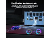 GEEKOM Mini PC Mini IT13, 13th Gen Intel i7-13620H NUC13 Mini... Desktop PC Support Wi-Fi 6E/Bluetooth 5.2/USB 4.0/2.5G LAN/8K... 