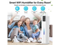 Smart Humidifiers Large Room Bedroom Home,2.11Gal(8L) Quiet Top Fill Cool Mist Humidifier,Smart App & Remote Control, 3 Speed... 
